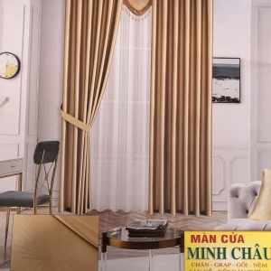 Màn vải gấm trơn